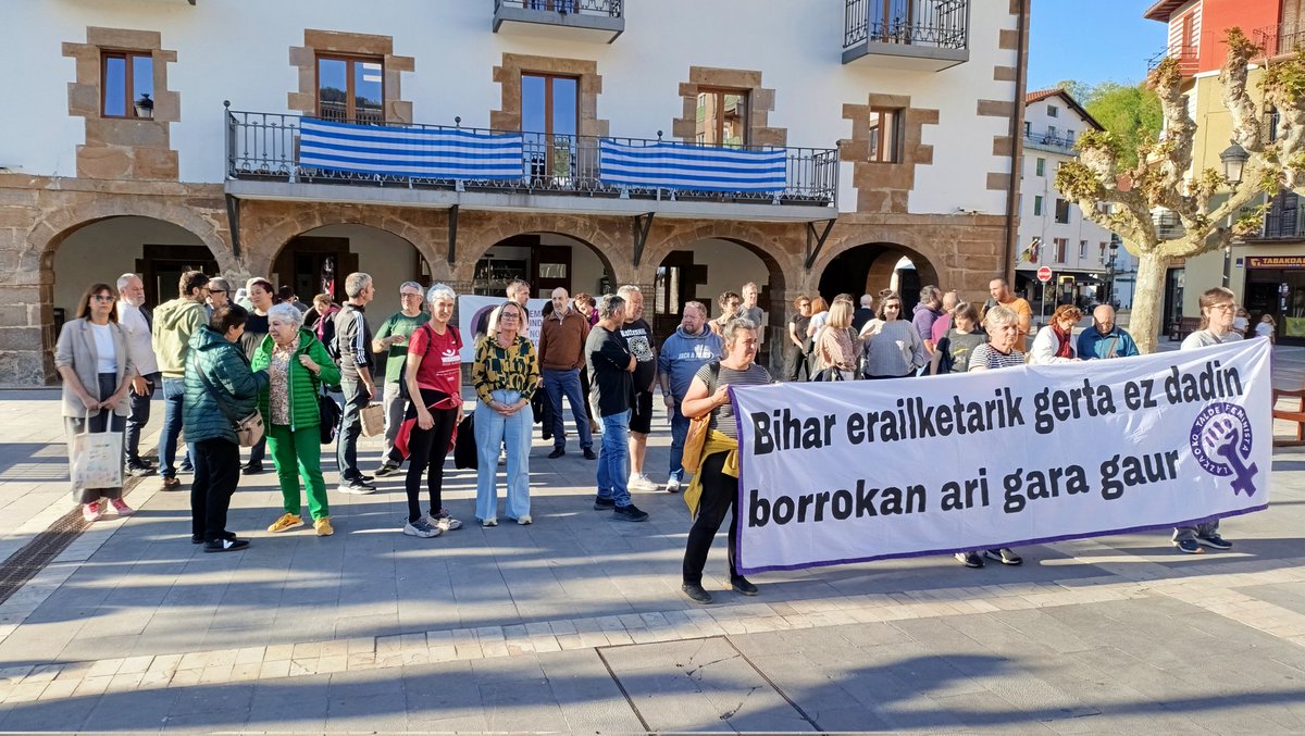 10 egunen  buruan berriz atera gera kalera, indarkeria matxistak beste emakume bat erail duela salatzera Aski da!