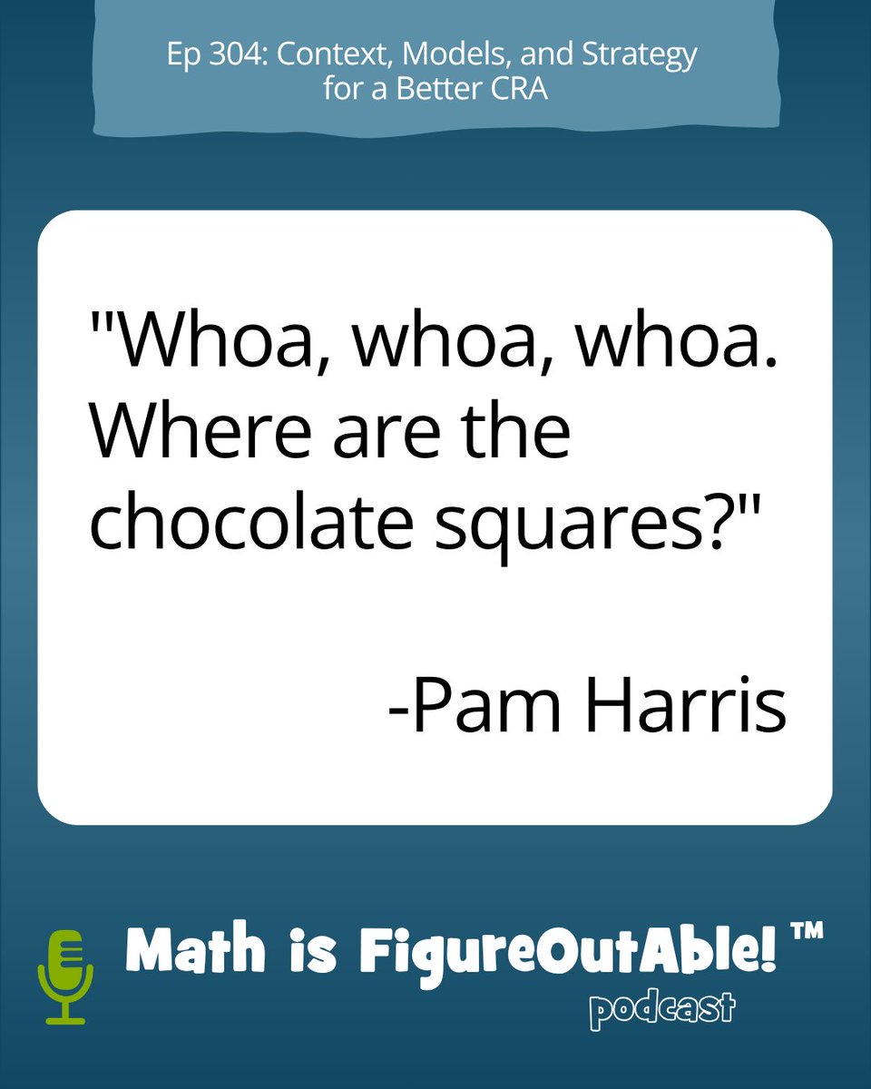 pwharris's tweet image. Use units to contextualize area!

bit.ly/4sMA2Ra

#MathIsFigureOutAble #MTBoS #ITeachMath #MathEd