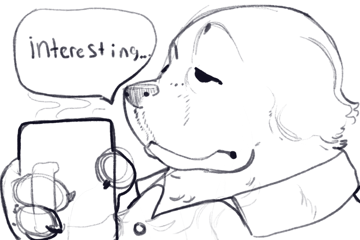Tesu0o's tweet photo. hehe just a lil doodle https://t.co/sC95NDQyaF
