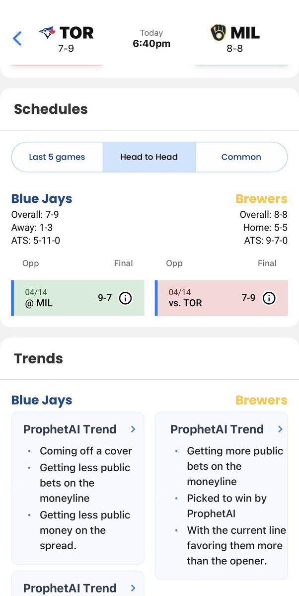 LineProphet.com tweet media