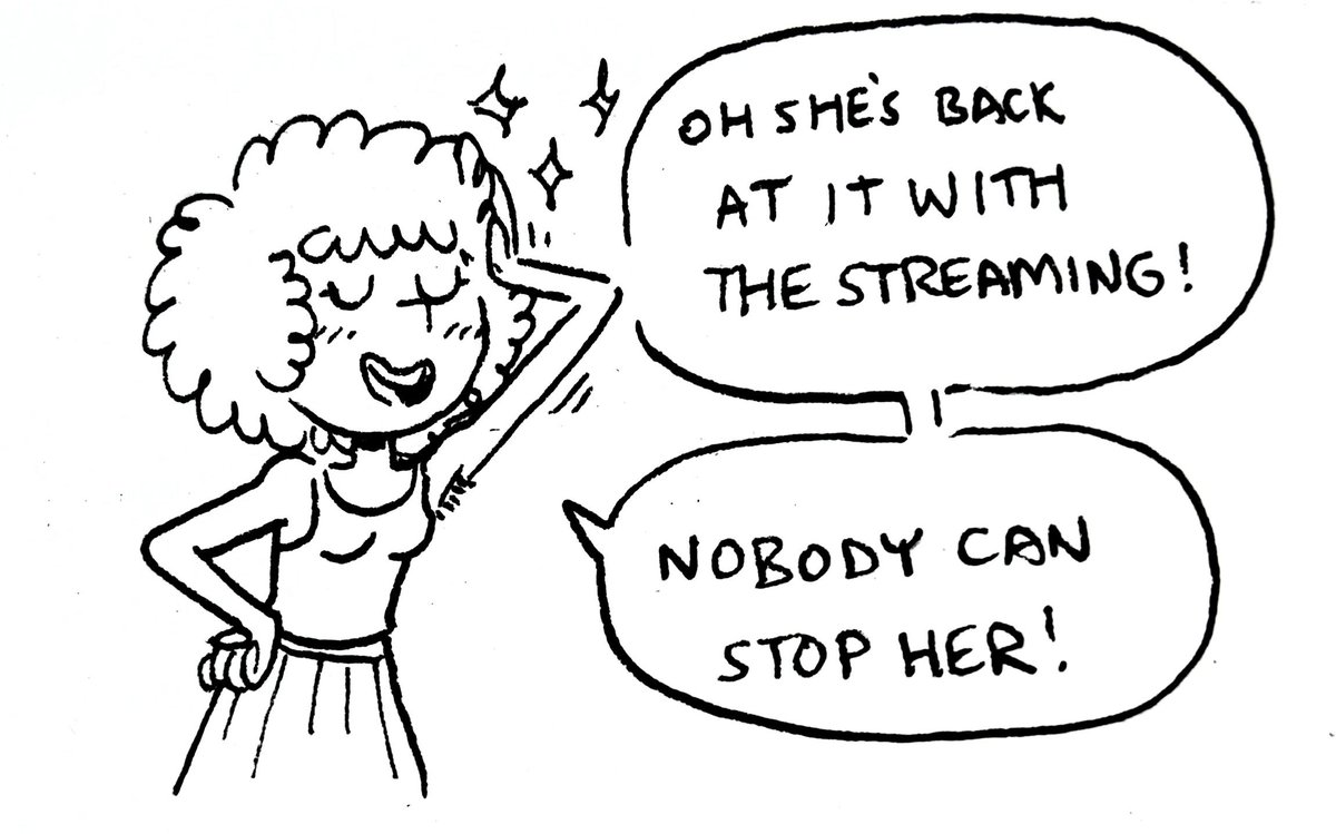 back on stream to draw a comic!
https://t.co/Tul6M10t84