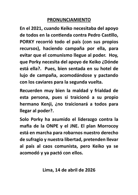 Ricardo Gonzales tweet media