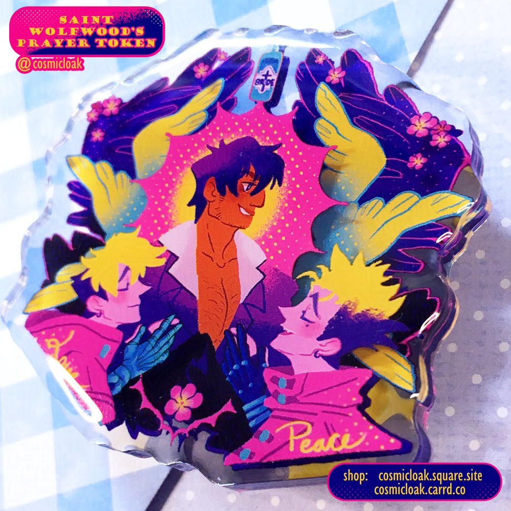 cosmicloak's tweet photo. 20%off trigun keychains / pins
 🔗 below in 🧵

🏜️🌌

[ #trigun #vashwood #wolfwood #vashthestampede ] https://t.co/zboHDLjoLH
