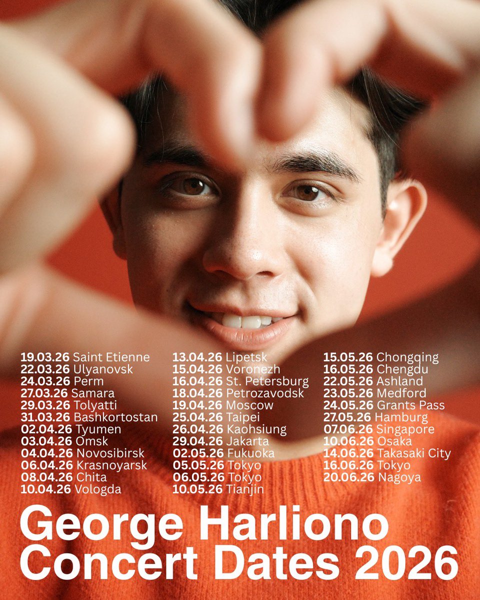 georgeharliono's tweet photo. See you all soon🫶
近いうちにお会いしましょう🫶

（日付. 月. 年の順です。） https://t.co/Wx7QSKcdEh