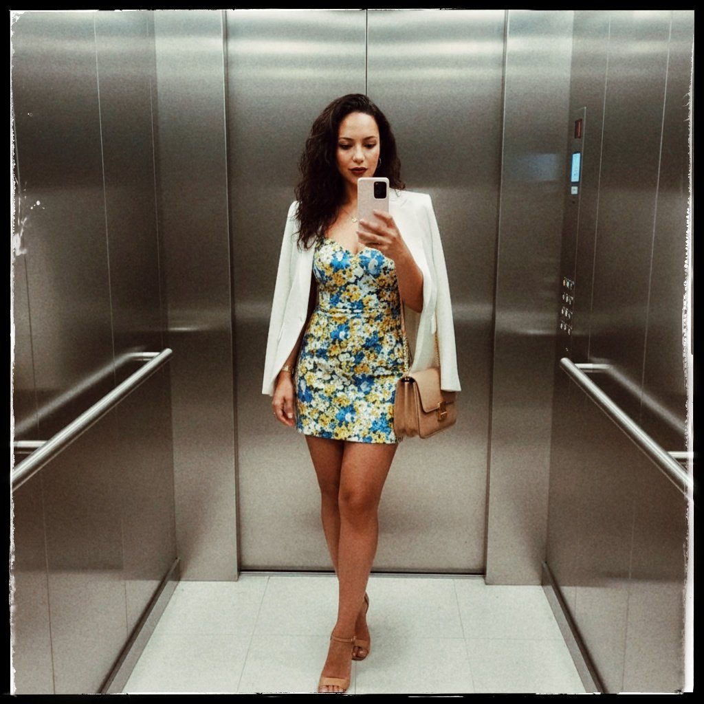 DannyCrossdress's tweet image. En la mañana estaba fuerte #LaCalor ☀️

Pero ya se nubló en la #CDMX. 🫤

¿Traen paraguas? Parece que va a llover... 🌧

#ootd #dress #flowers #besitos 😘