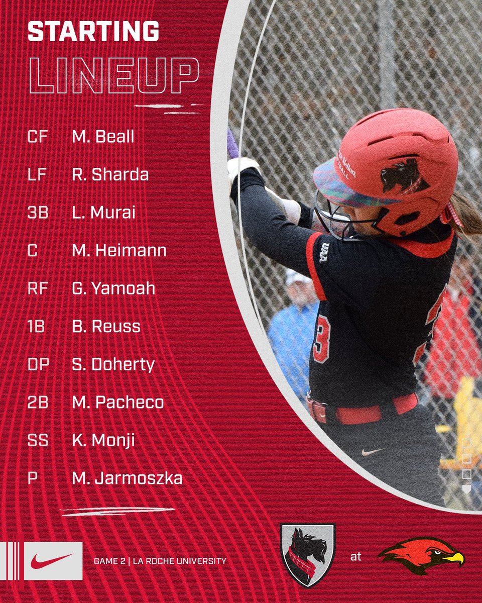 SoftballCMU's tweet photo. Game 2 underway!

📊: https://t.co/eyPLNkJPcK https://t.co/RVJtIS4sEi