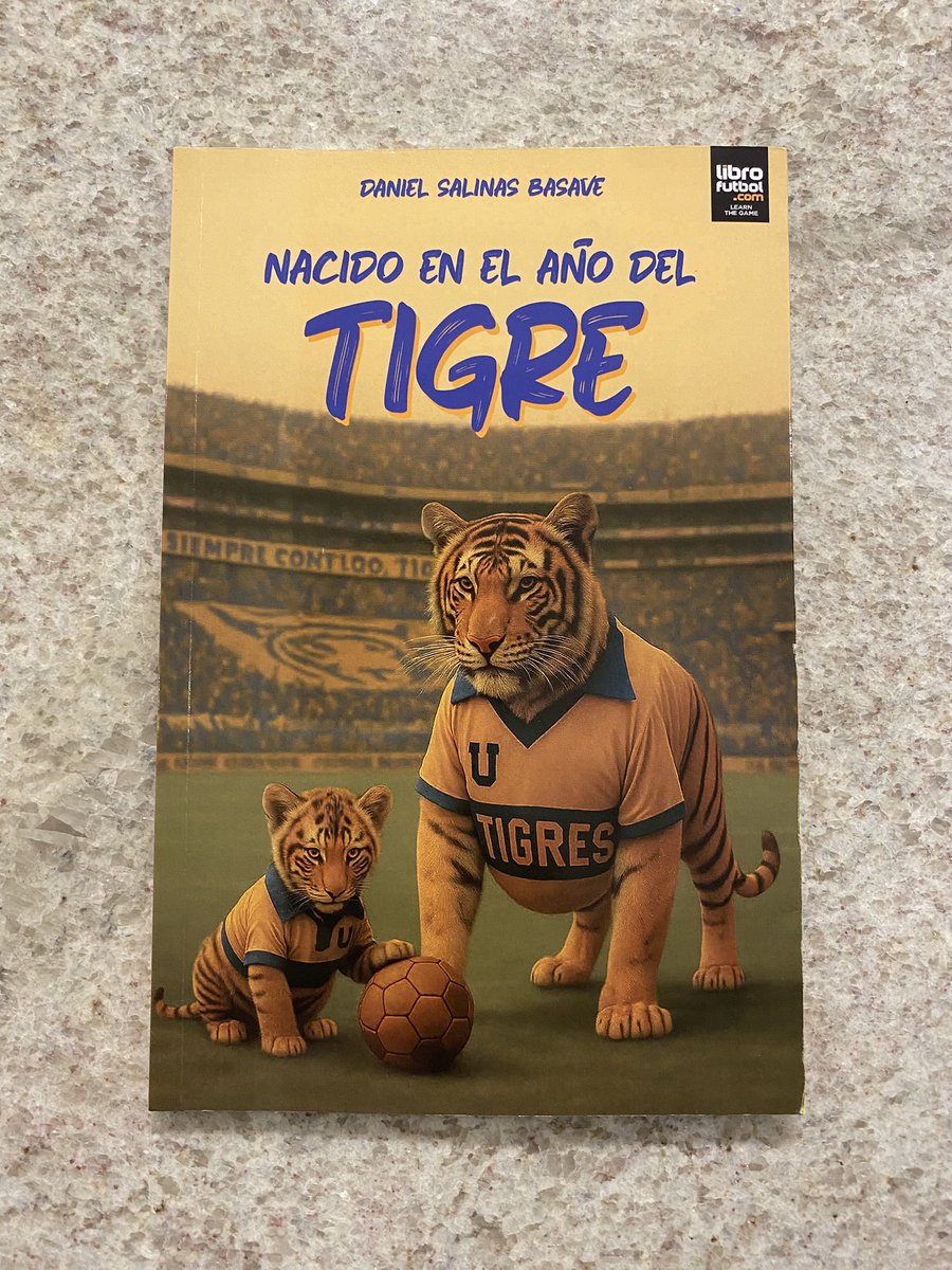 696)
Salinas Basave. Daniel,
“NACIDO EN EL AÑO DEL TIGRE”.
Primera edición.
Editorial LibroFutbol.com
Argentina, Septiembre 2025.
110 páginas.
Tiro: Sin dato.
ISBN: 978-631-6644-89-3.