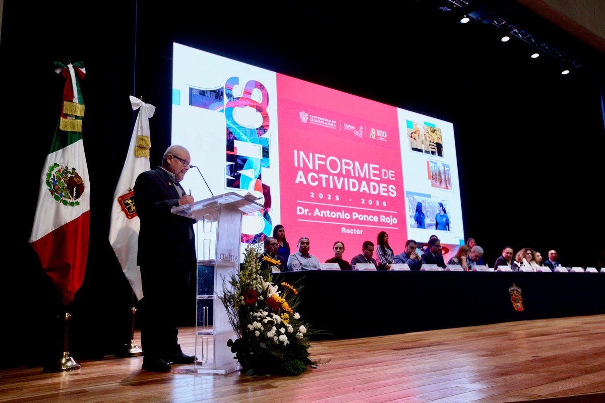 KarlaPlanter1's tweet photo. Como ex rectora de #CUAltos, conozco el valor de su comunidad y me enorgullece ver que sigue siendo el faro que transforma la región bajo el liderazgo del Dr. Antonio Ponce Rojo. Es un honor volver a casa y constatar que el centro está en excelentes manos.

Celebro avances contundentes como la creación de seis programas de pregrado, el crecimiento en el SNII y la distinción de @JALTECNOL al #CIIO como Mejor Proyecto de Vinculación. Asimismo, reconozco el impulso al modelo de trayectoria escolar y la consolidación de la educación dual. 🙌🏼

Mi absoluto reconocimiento querido rector y a todo el equipo de universitarias y universitarios. Estos resultados reflejan a una comunidad que se atreve a pensar y trabajar en grande; cuentan con todo mi apoyo para seguirlo haciendo.