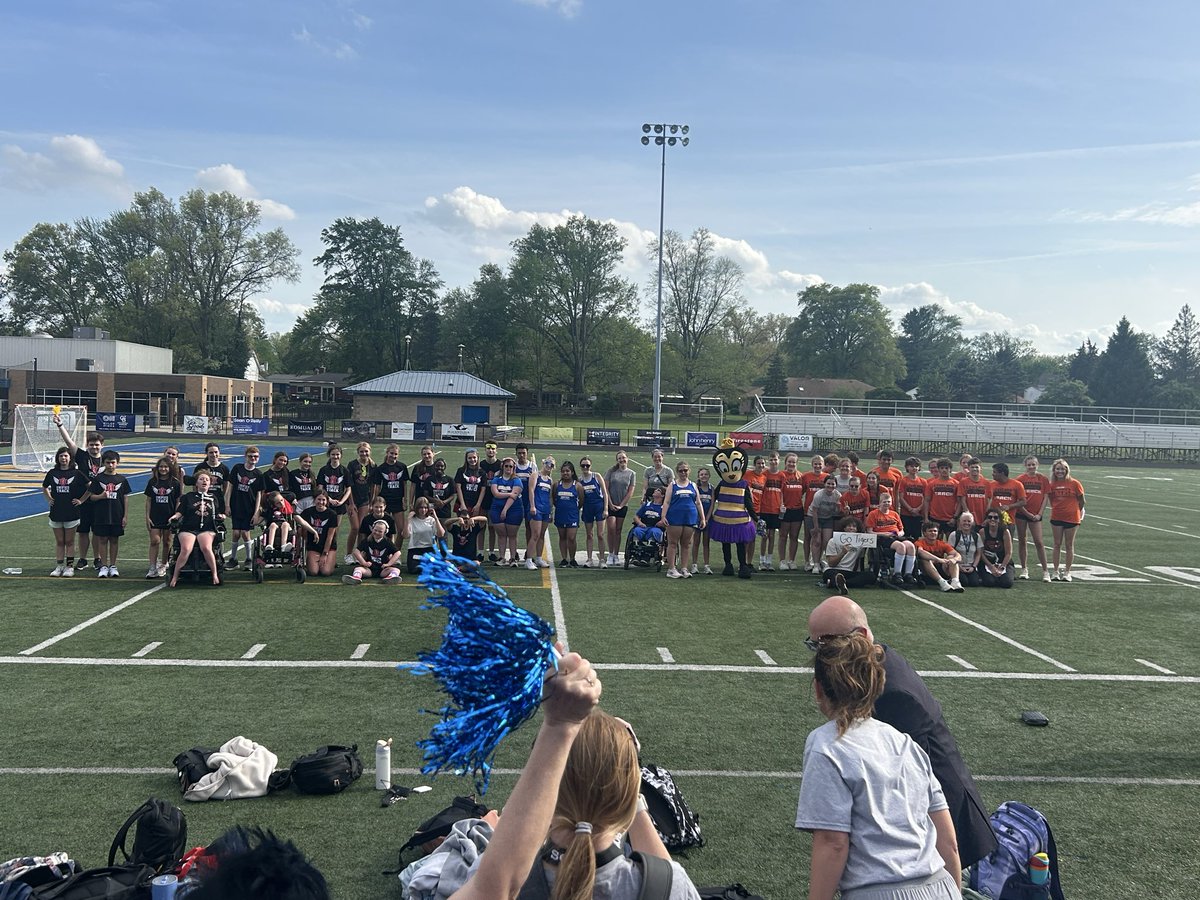 kyleajepson's tweet photo. Congratulations to all the student athletes from @MadeiraSchools, @lovelandschools, and @IHSchools for a great Unified Track Meet today!!!! And thank you to all the volunteers who helped pull this off! What a great event!!! https://t.co/lq0IP4sIOU