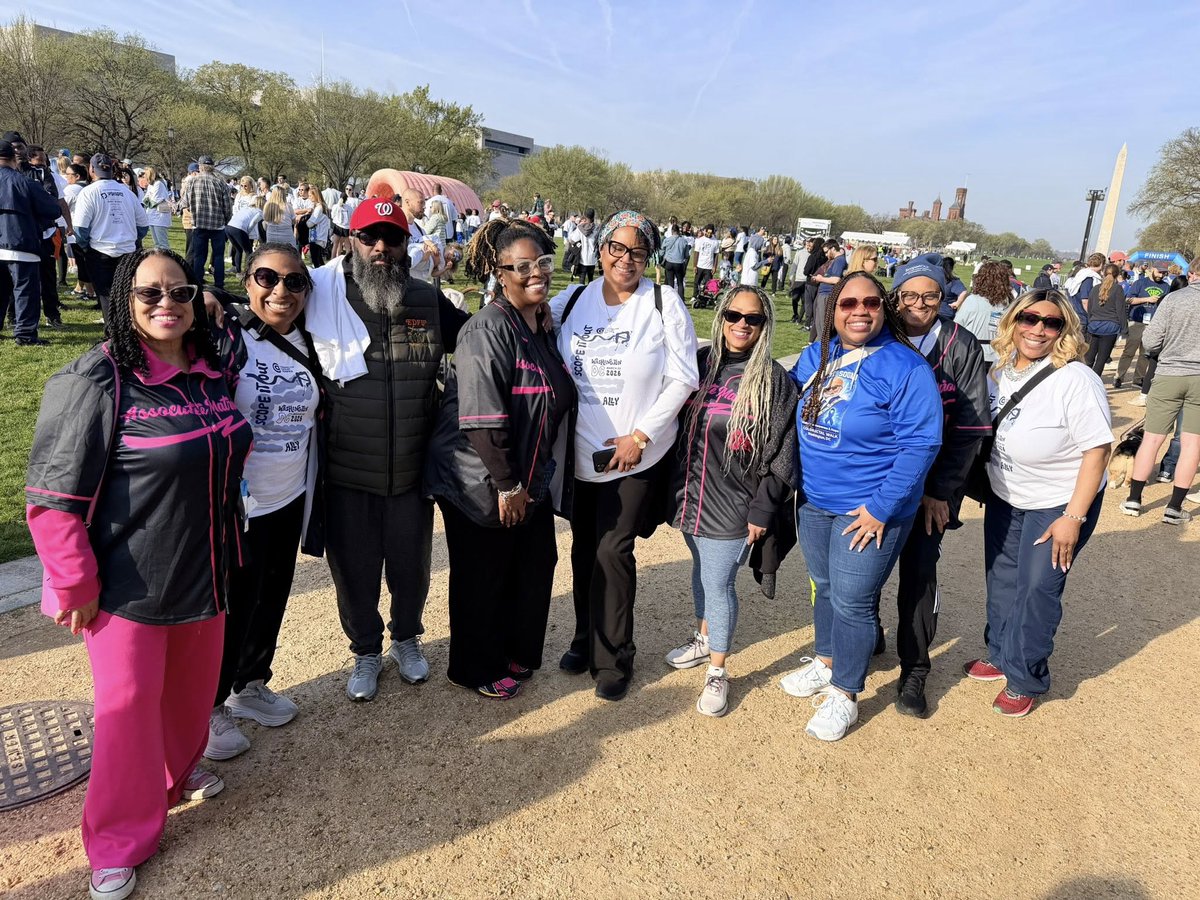 MWPHGLofDC's tweet photo. Our Masonic family showed up in numbers at the Annual ScopeItOut Colorectal Alliance 5K Walk. We volunteered, walked and raised funds for colorectal cancer research and awareness. Thanks to the Associate Matrons and the "J. Ray Squad" https://t.co/gVhi5W93Bj
