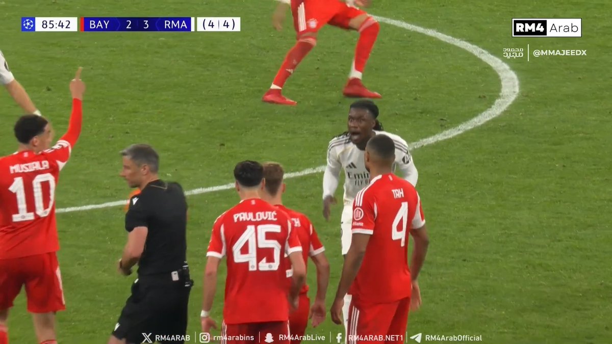 لا إله إلا الله اربيلوا قتل الريال فاش خرج دياز ودخل هاد الحمار المتهور دعيتو الله هو وفينيسيوس