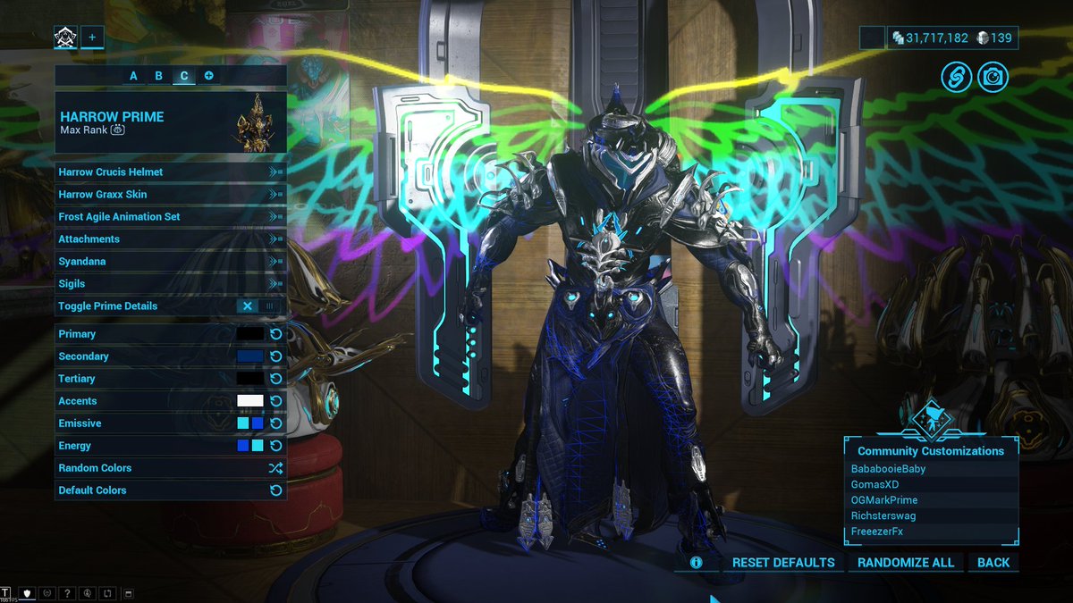 Lich_TM's tweet image. Showing off my Harrow Fashions!

1. Hallowed Crusader
2. Demon Bat
3.Hyper Sonic

#warframe #warframecreator #tenno #tennocreate #twitchstreamer #twitchstreaming #twitch #streamer #warframe2026