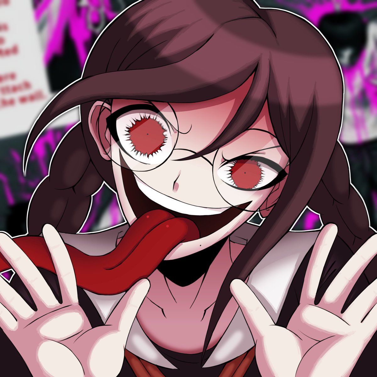 zalsterz's tweet photo. She's kooky
#danganronpa #triggerhappyhavoc #tokofukawa #genocidejack #genocidejill https://t.co/XV4ec22Dmj