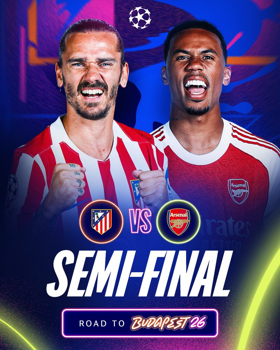 BerryYNWA1's tweet photo. SEMIS 
#UCL
#CHAMPIONSLEAUGE https://t.co/rBCpuqZkkG