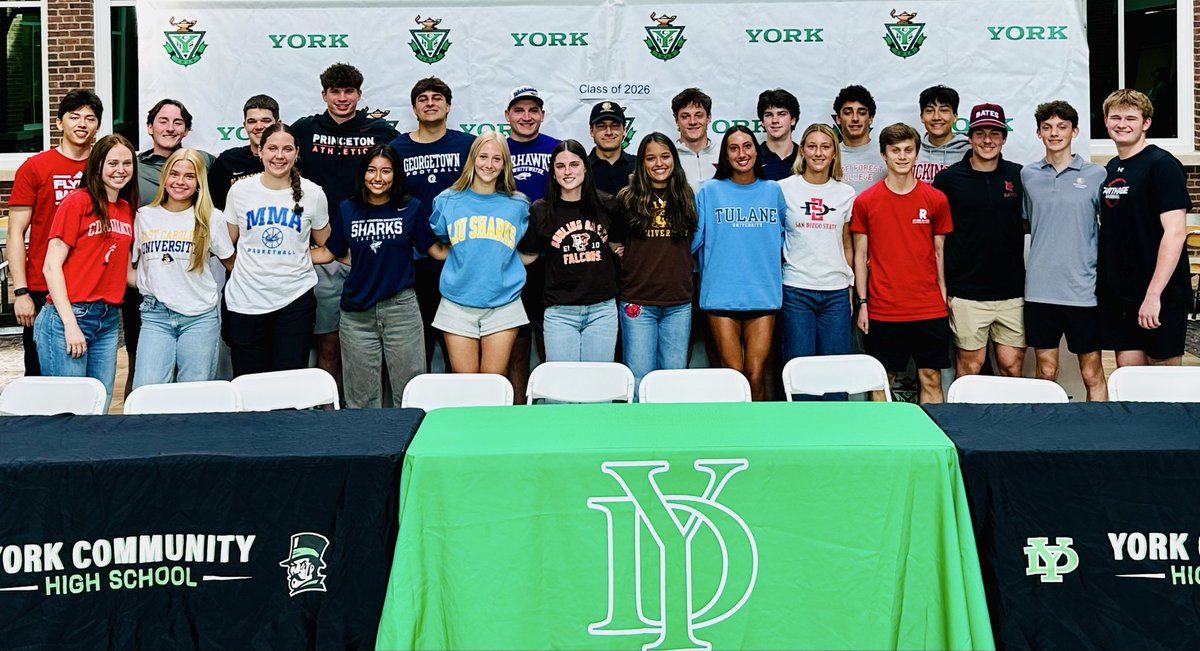 York High School Athletics tweet media