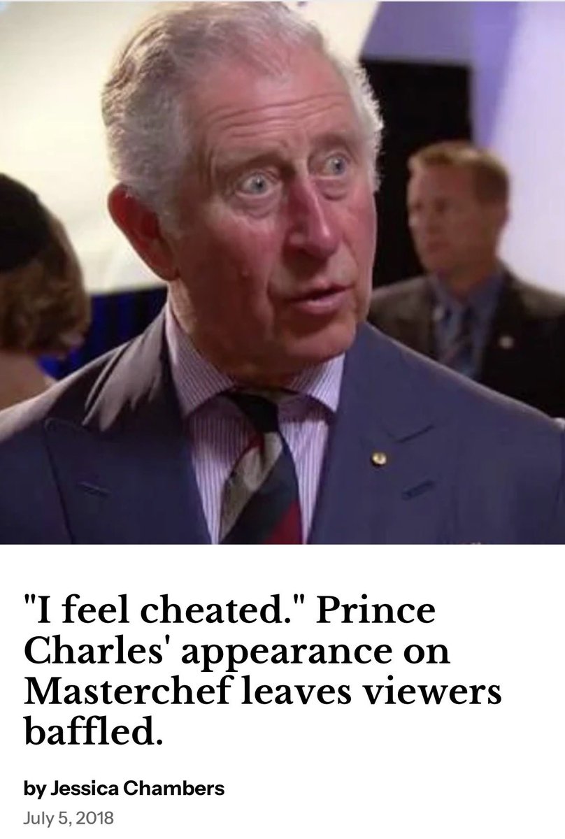 thetalentguru's tweet photo. .@thetalentguru UK Tabloids/Murdoch media, trolls very quiet re. May 2018 #MasterChefAUS, tax funded by🇦🇺🇬🇧! #HarryandMeghanInAustralia are privately funded!
Duchess Camilla was instrumental in getting Prince Charles to appear on the MasterChef Australia.
https://t.co/wc0LX3bJTz https://t.co/Naf01v5dOv