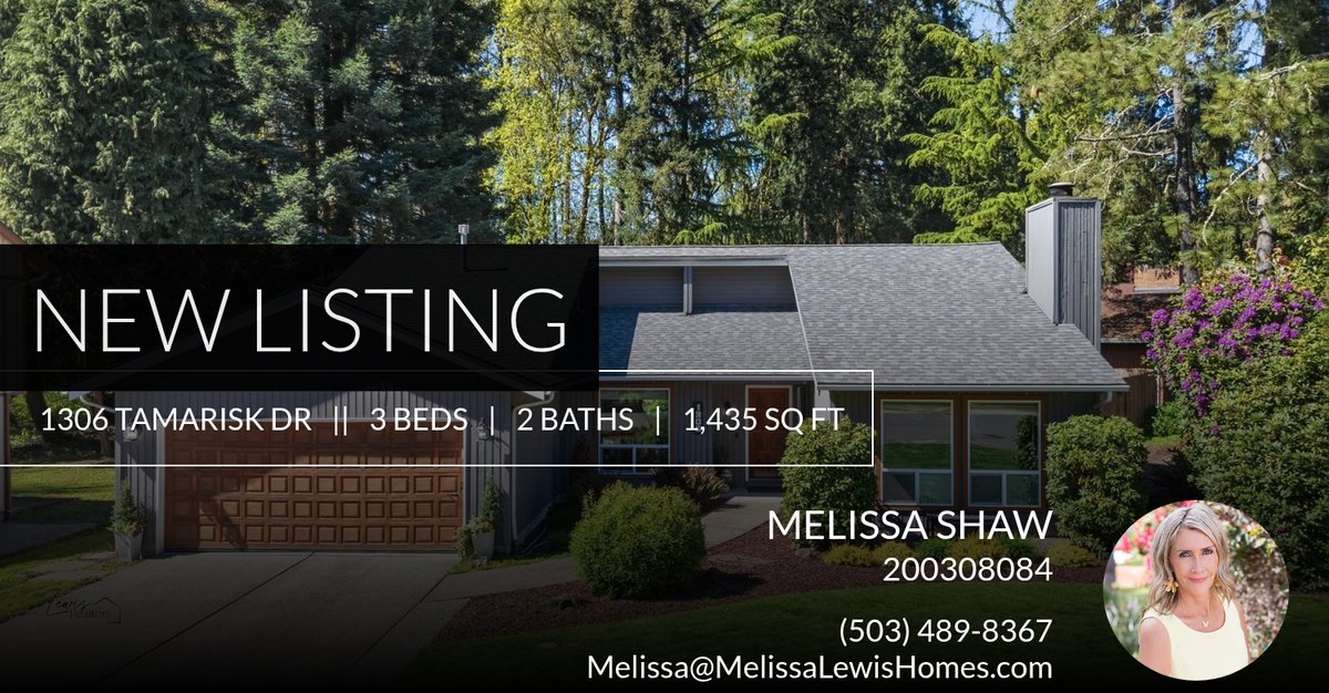 LewisRealtors's tweet photo. 📍 New Listing 📍 Take a look at this fantastic new property that just hit the market located at 1306 Tamarisk Dr in Westlinn. Reach out here or at (503) 489-8367 for more information

Your trusted real estate advisor in the Portla... https://t.co/Be31KcPh4H https://t.co/yZ400iPWsU