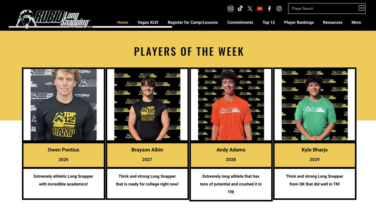 Rubio Long Snapping® tweet media