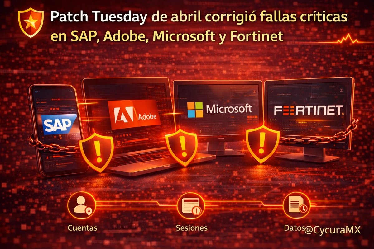 🛡️ Patch Tuesday de abril corrigió fallas críticas en SAP, Adobe ...