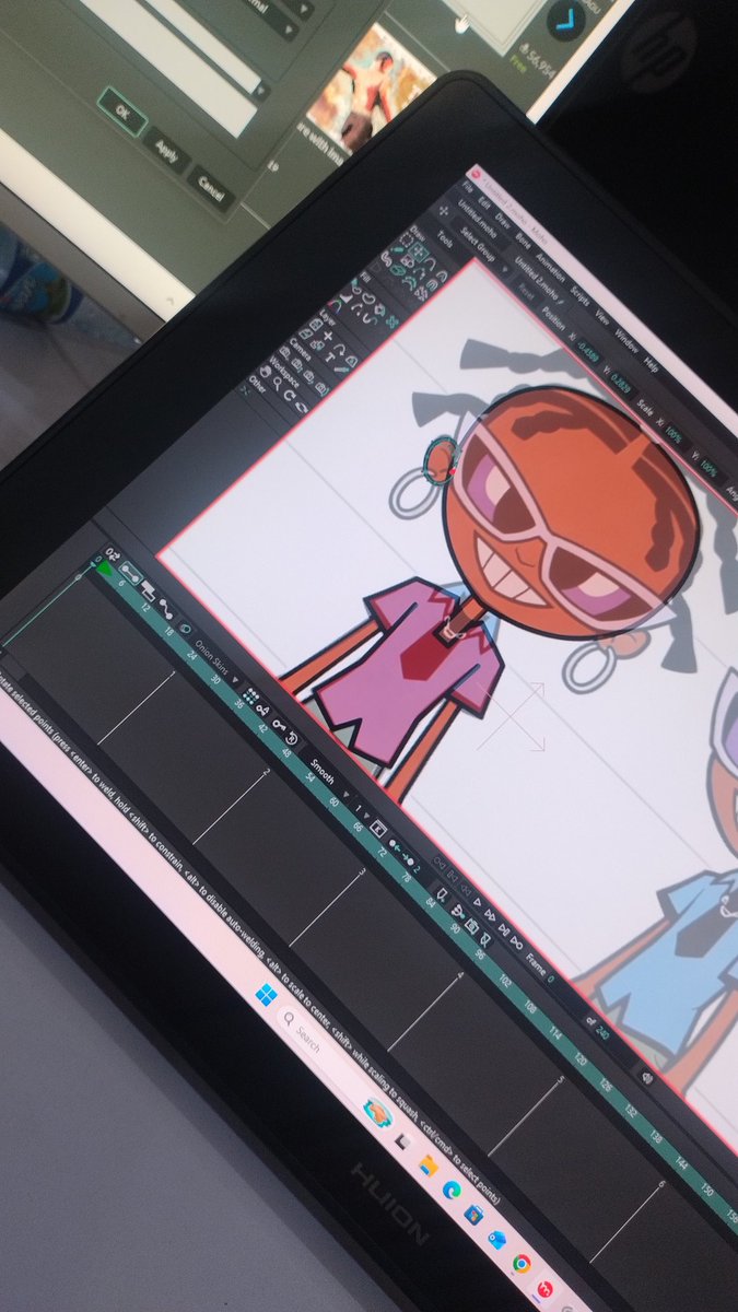 kryztheartist's tweet photo. Drawing and rigging myself in invader zim artstyle 👽✨ https://t.co/ftIVikmRGs