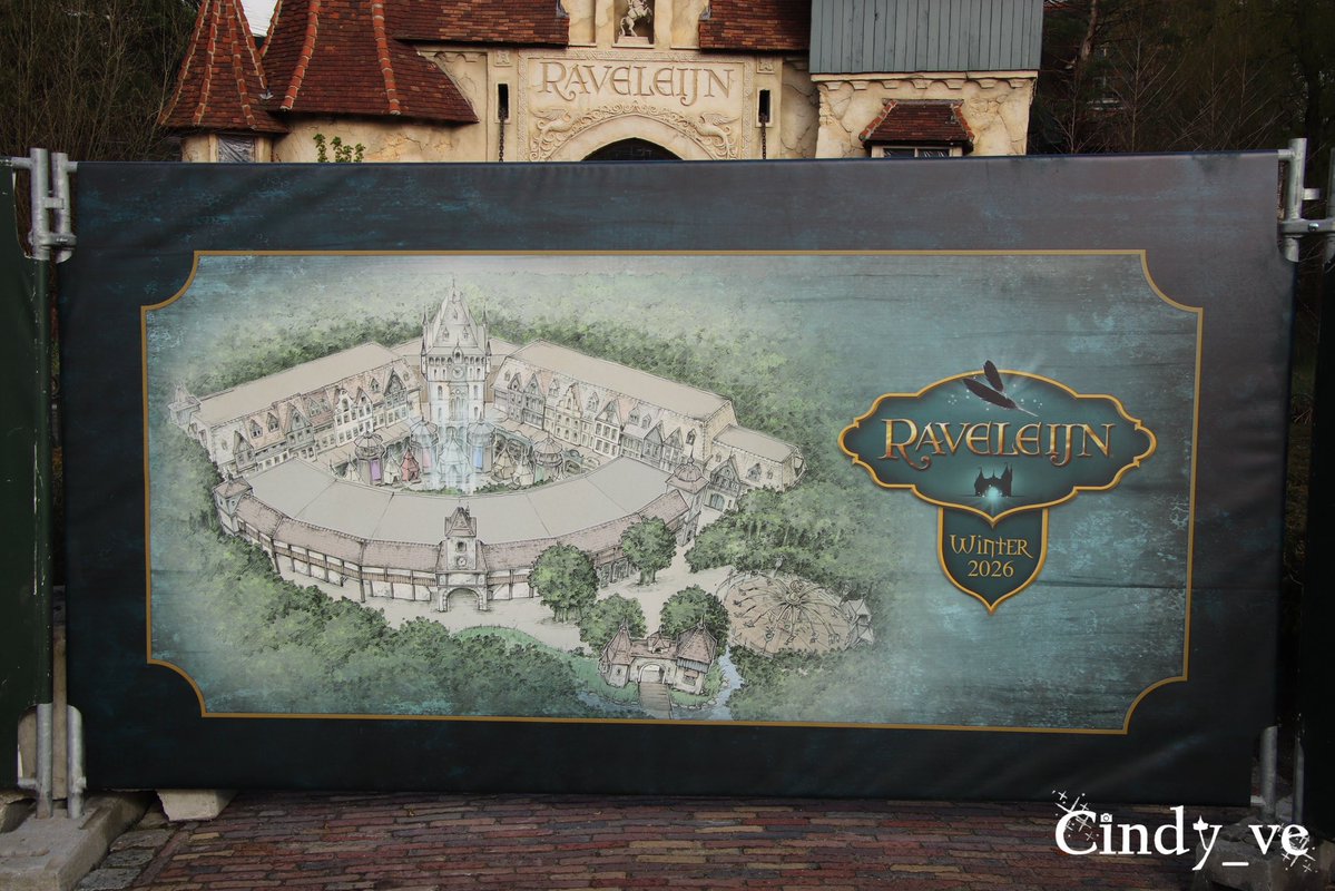 cindy_ve's tweet image. Zou het rad nog terug komen bij #Raveleijn ? op de nieuwe afbeelding zijn er bomen voor in de plaats gekomen #Efteling