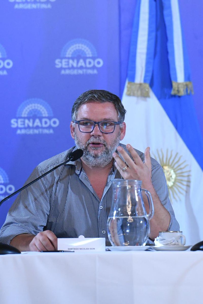 igon_santiago's tweet photo. NO ES LIBERTAD, ES ENTREGA

Hoy expusimos en el Senado contra el proyecto de “inviolabilidad de la propiedad privada” que impulsa el gobierno de Javier Milei.

No es lo que necesita la gente, ni las prioridades de los chubutenses!! https://t.co/y8h7RpSIQU