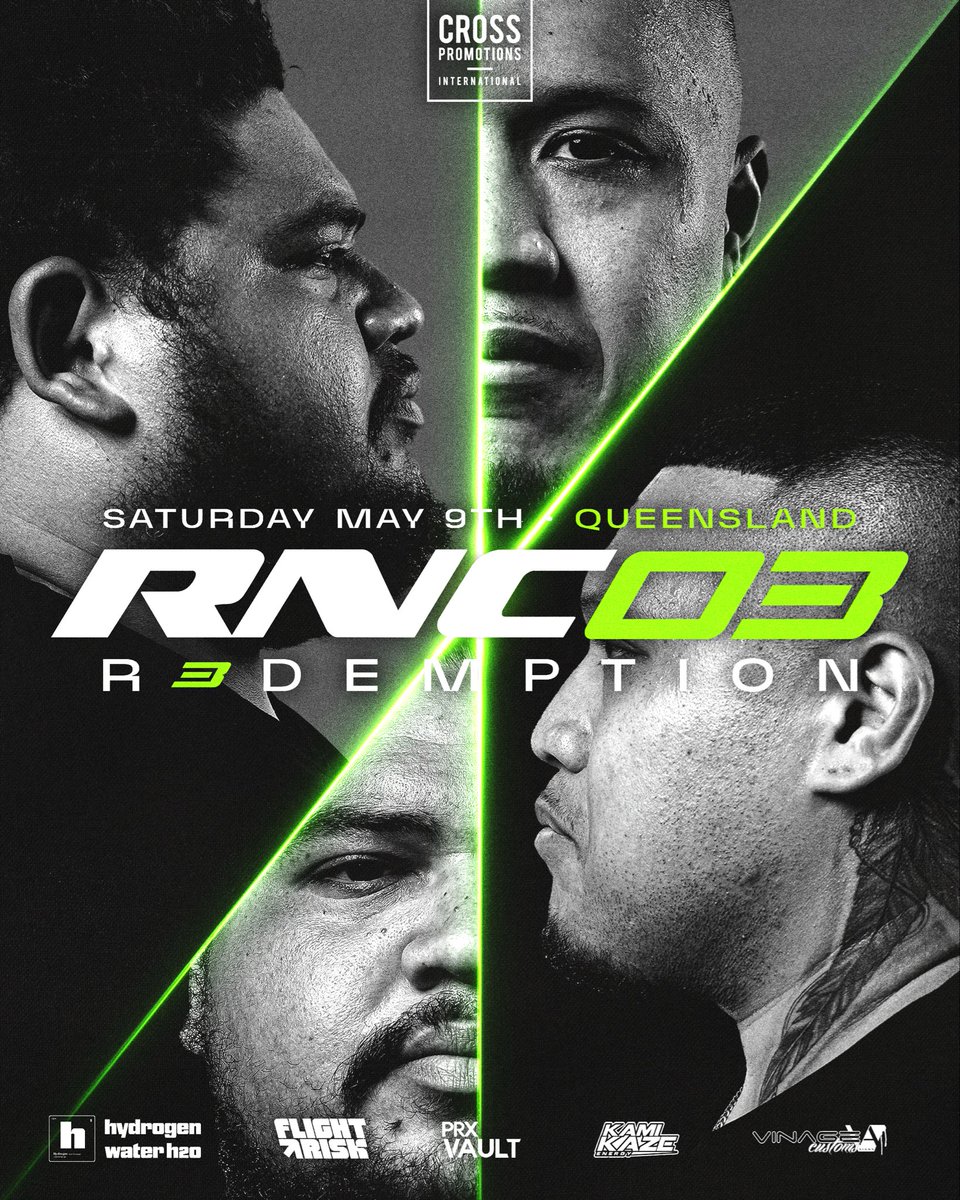 runnationco's tweet image. 🚀 We are just over 3 weeks away now from RNC03! 

The countdown is on - Who's ready?

📍 Logan Metro, Brisbane QLD 📅 Saturday 9th May
🎟️Buy tickets now - Link In Bio🔗

#RNC03 #Redemption #RunNation