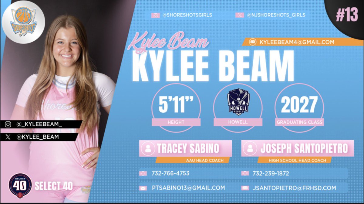 kylee_beam's tweet photo. Here’s my schedule for the clash in Ohio this weekend!! Come check out me and my team!🩵🩷 @traceysabino13 @TinyGreenNBS @shoreshots2027 @ShoreshotsGirls https://t.co/mBYwrzLMe8
