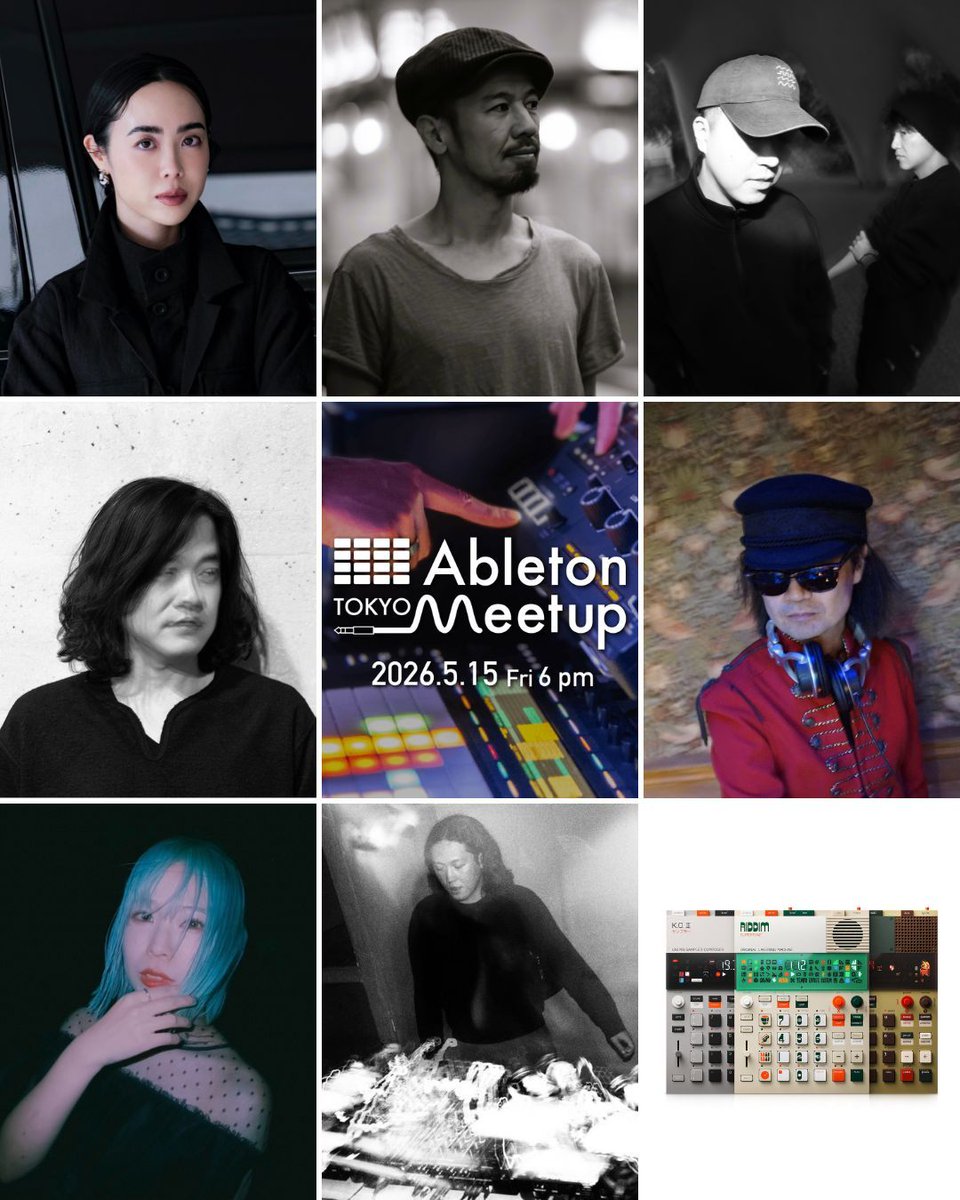DJHATA_Dachambo's tweet image. 次回のAbleton Meetup Tokyo Vol.65「ループを楽曲にする展開術」
ableton-meetup.tokyo/?p=10400

CD HATAは、司会をやります✨🎙️‼️

音楽を作る方なら「ループはできるけど曲が完成しない…」と悩む経験も多いのではないでしょうか？

そんな人にオススメです✌🏻

#Ableton #DTM #DAW
