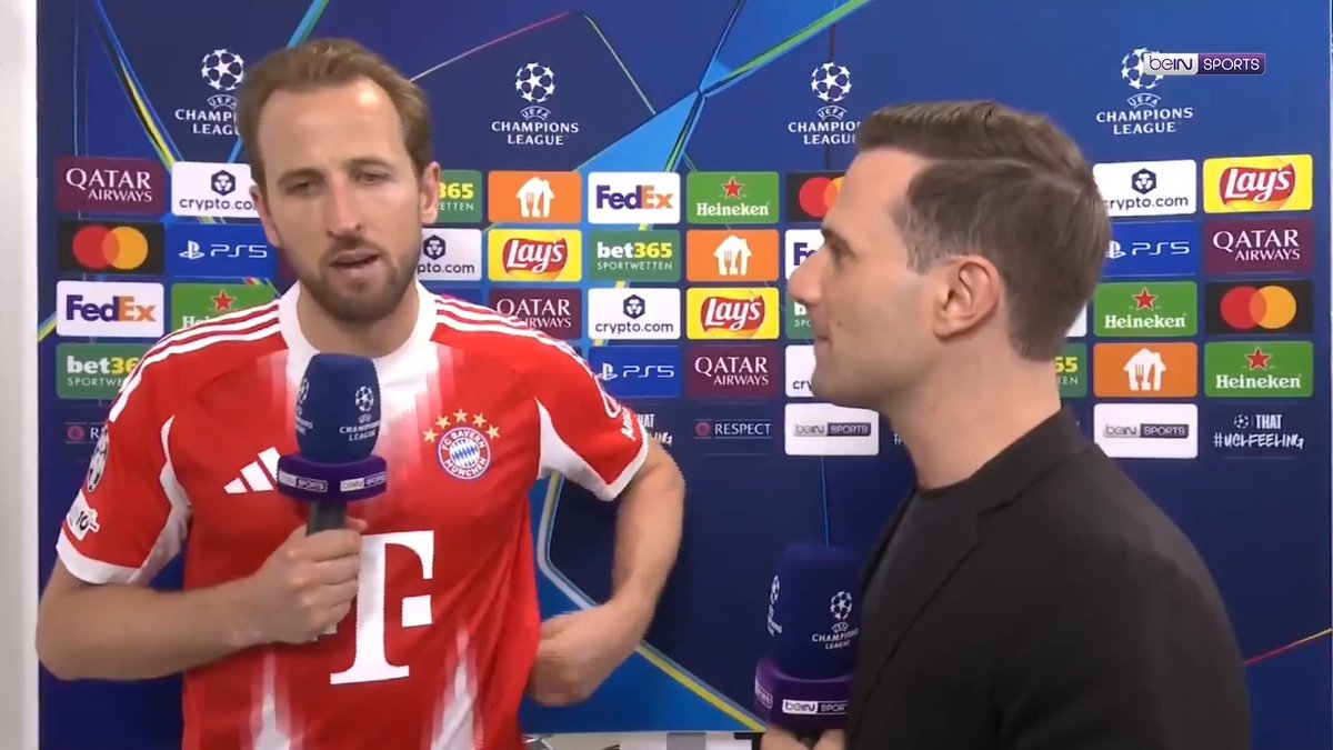 هاري كين بعد المباراة| نحن نشعر بالقوة نشعر بأننا نستطيع التغلب على أي فريق عندما نكون في أعلى مستوياتنا سنحتاج إلى ذلك للتغلب على باريس سان جيرمان 