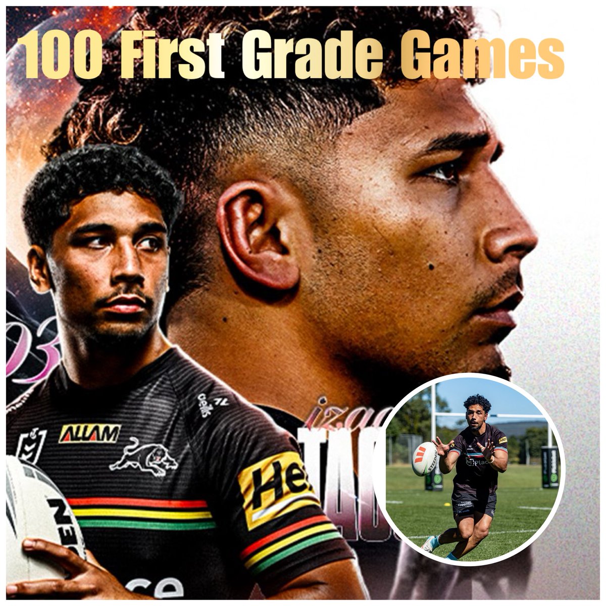 PeterVLang's tweet image. CONGRATULATIONS IZACK TAGO - You’ve reached 100 First Grade Games for the Panthers.
#PantherPride