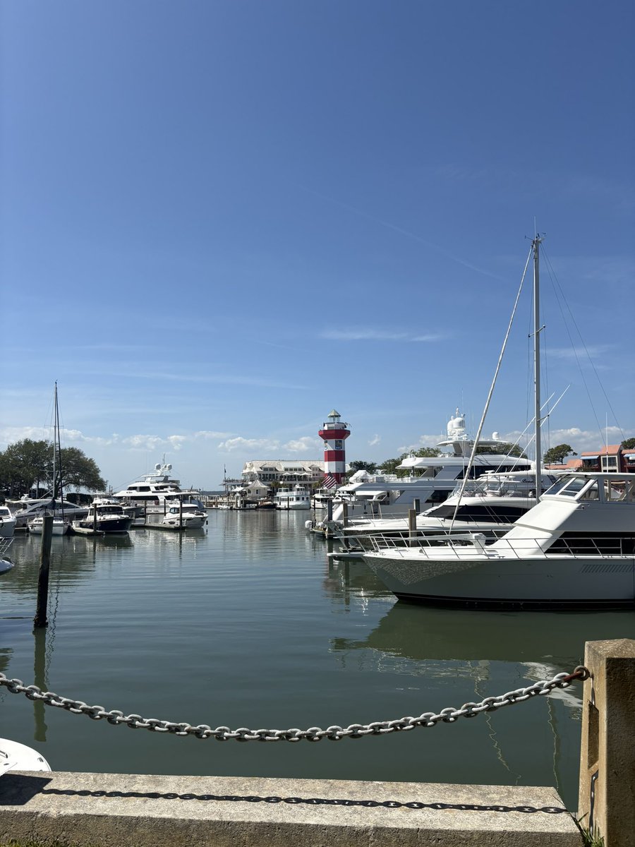 Beautiful day <a href="/RBC_Heritage/">RBC Heritage</a> today! Even caught <a href="/TronCarterNLU/">Tron Carter</a> paired with <a href="/CadeKlubnikQB/">Cade Klubnik</a> in the ProAm. Looking forward to a great week ahead!