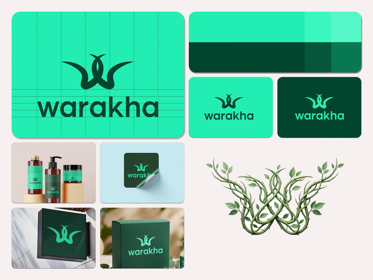 hajjaj78843's tweet image. Warakha Brand Identity ✦
هوية تنبض بروح الطبيعة — من الشعار إلى التغليف 🌿

#BrandIdentity #GraphicDesign #VisualIdentity