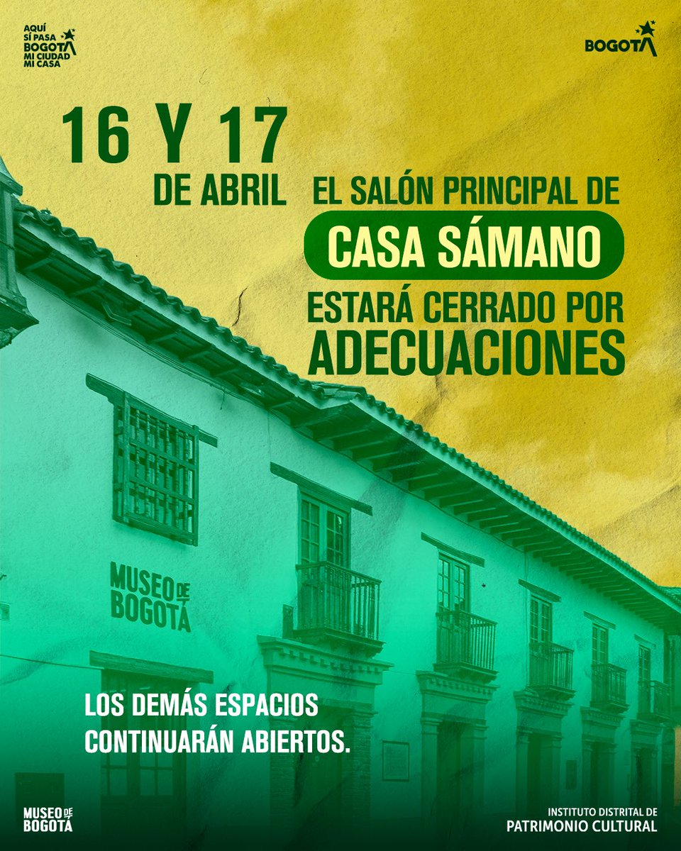 Museo de Bogotá tweet media