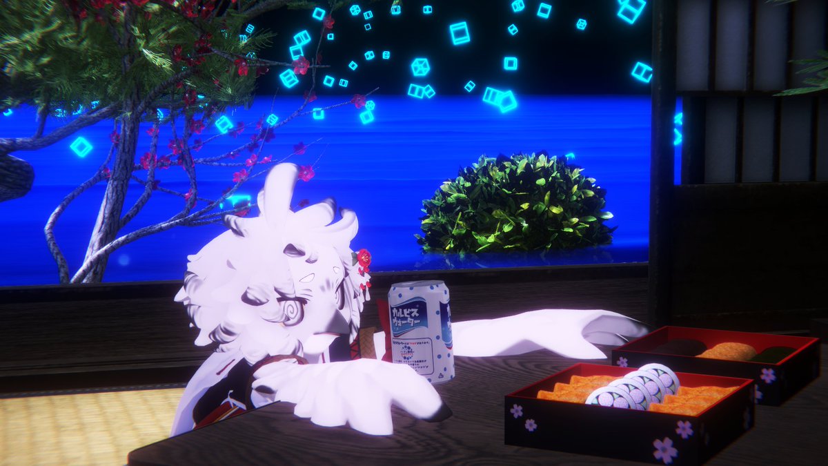 ハンブンだけ/VRC tweet media