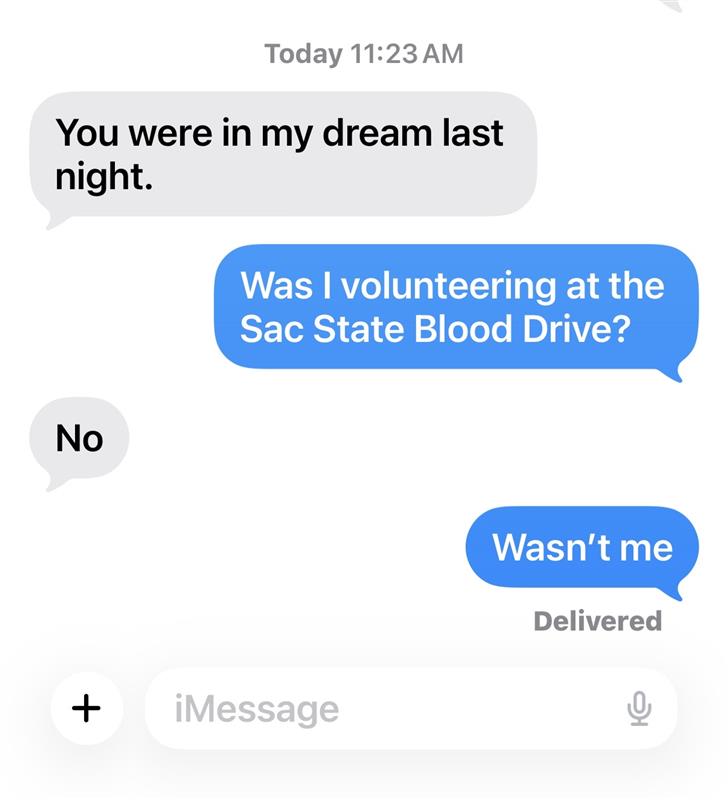 SacStatehhs's tweet photo. Not able to donate, but still want to make an impact at the blood drive? Sign up to volunteer at the link in bio! 🩸#blooddrive https://t.co/i7jtULOBQZ