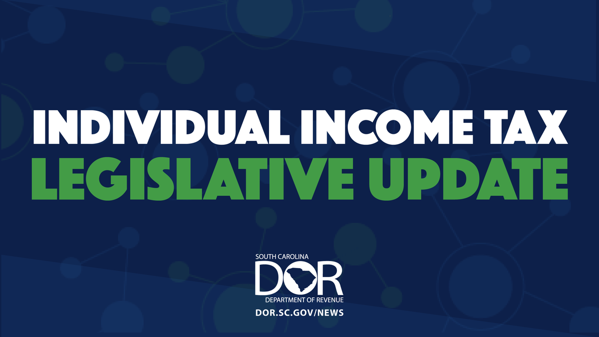 theSCDOR's tweet photo. Governor McMaster has signed H.4216 into law.

🚨 This bill does not impact 2025 Income Tax returns. It goes into effect beginning with the 2026 tax year, with returns due April 15, 2027.

Get the full details: https://t.co/0idhexJW48 . https://t.co/3ZmdAVSvPo
