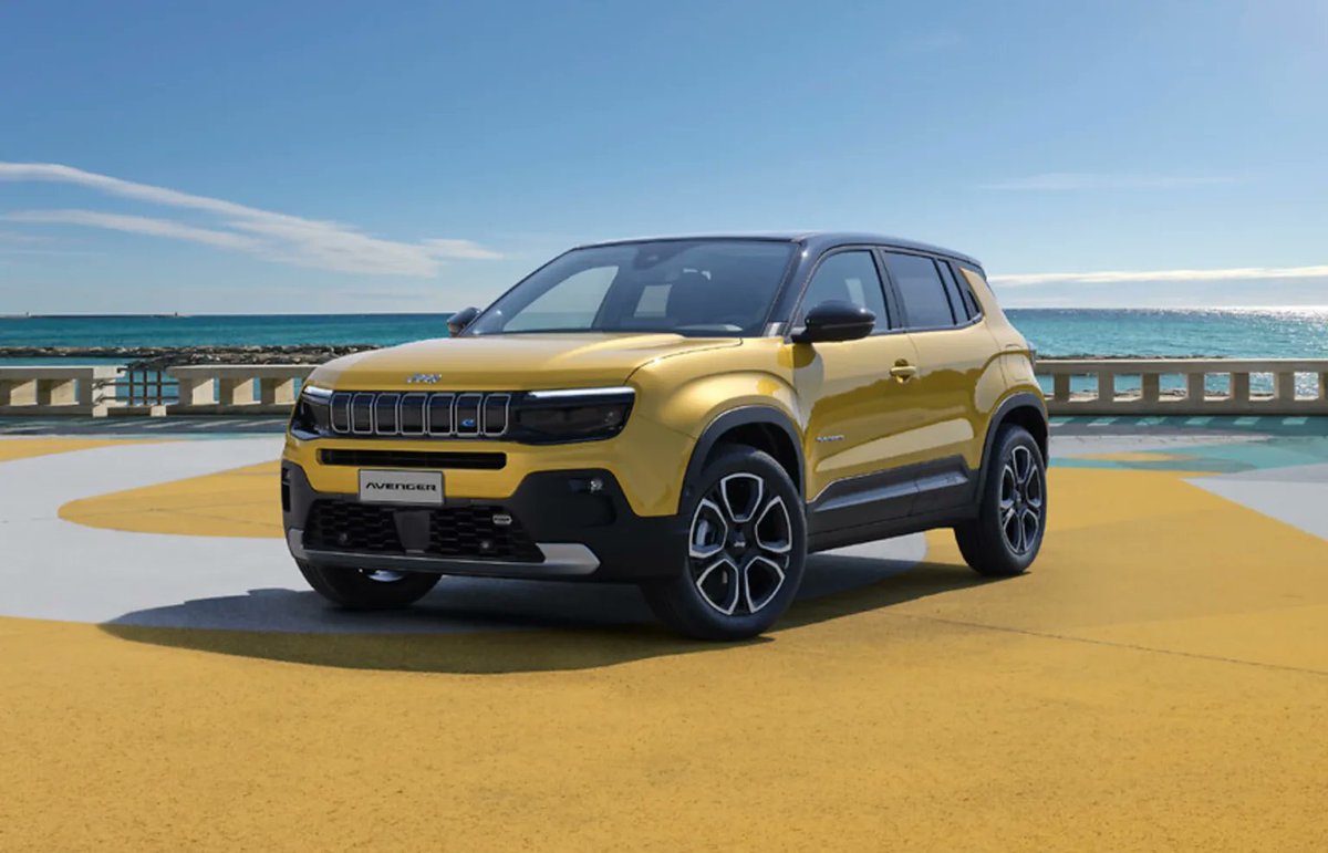 AlanCorrea's tweet photo. Jeep Avenger 2027 terá quatro versões híbridas no Brasil e ficará entre R$ 120 mil e R$ 145 mil https://t.co/3Hn07qykr8 https://t.co/2zPLl3DZL0