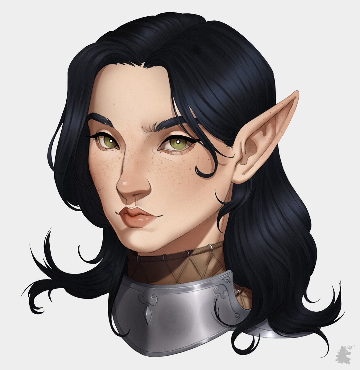 Syberiller's tweet photo. Thanks for the awesome portrait made by Redji of my Dnd character! find more of his works on https://t.co/LRUa8PhGm2 ! https://t.co/JVqPFfVtQe