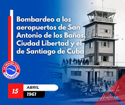 BMCTrinidad's tweet image. Este ataque consolidó la tensión entre EE. UU. y Cuba, marcando el inicio formal de la acción militar de Bahía de Cochinos (Playa Girón). @unidad_central #CubaCoopera #CubaEnSuHistoria #Tenemos Memoria