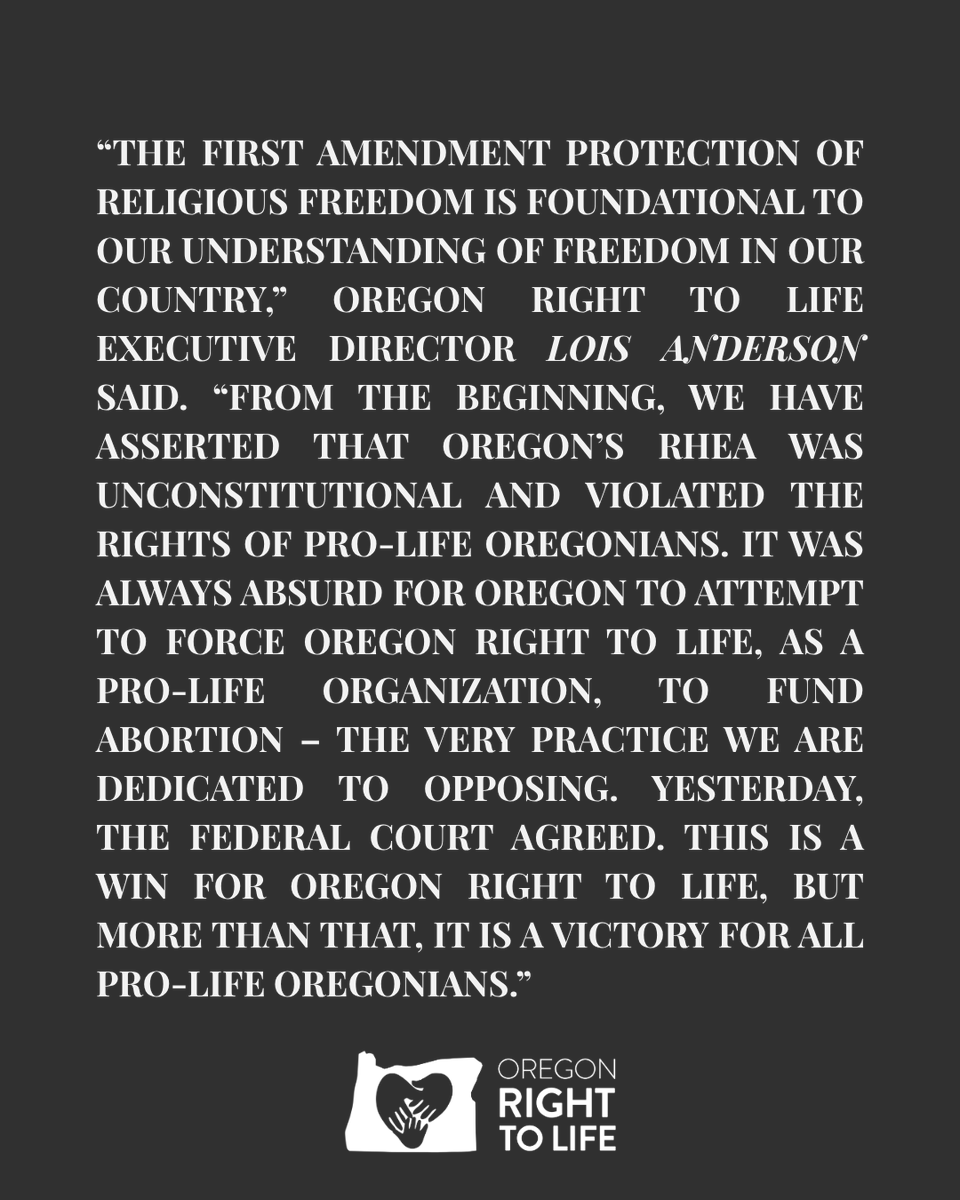 Oregon Right to Life tweet media