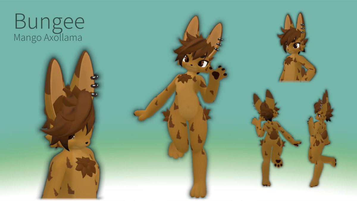 hunter_fusky's tweet photo. Introducing my new sona bungee the rabbiraffe. https://t.co/2ITskRRaH3