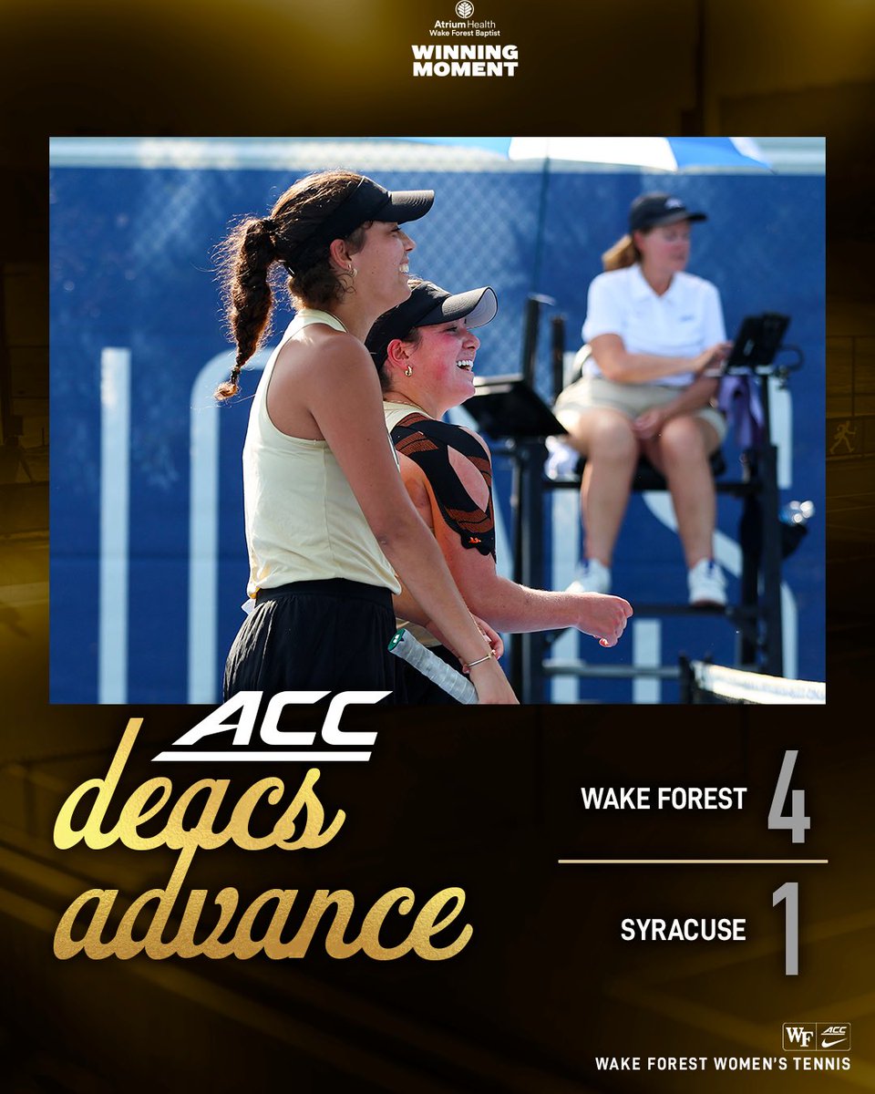 Wake Forest Women's Tennis tweet media