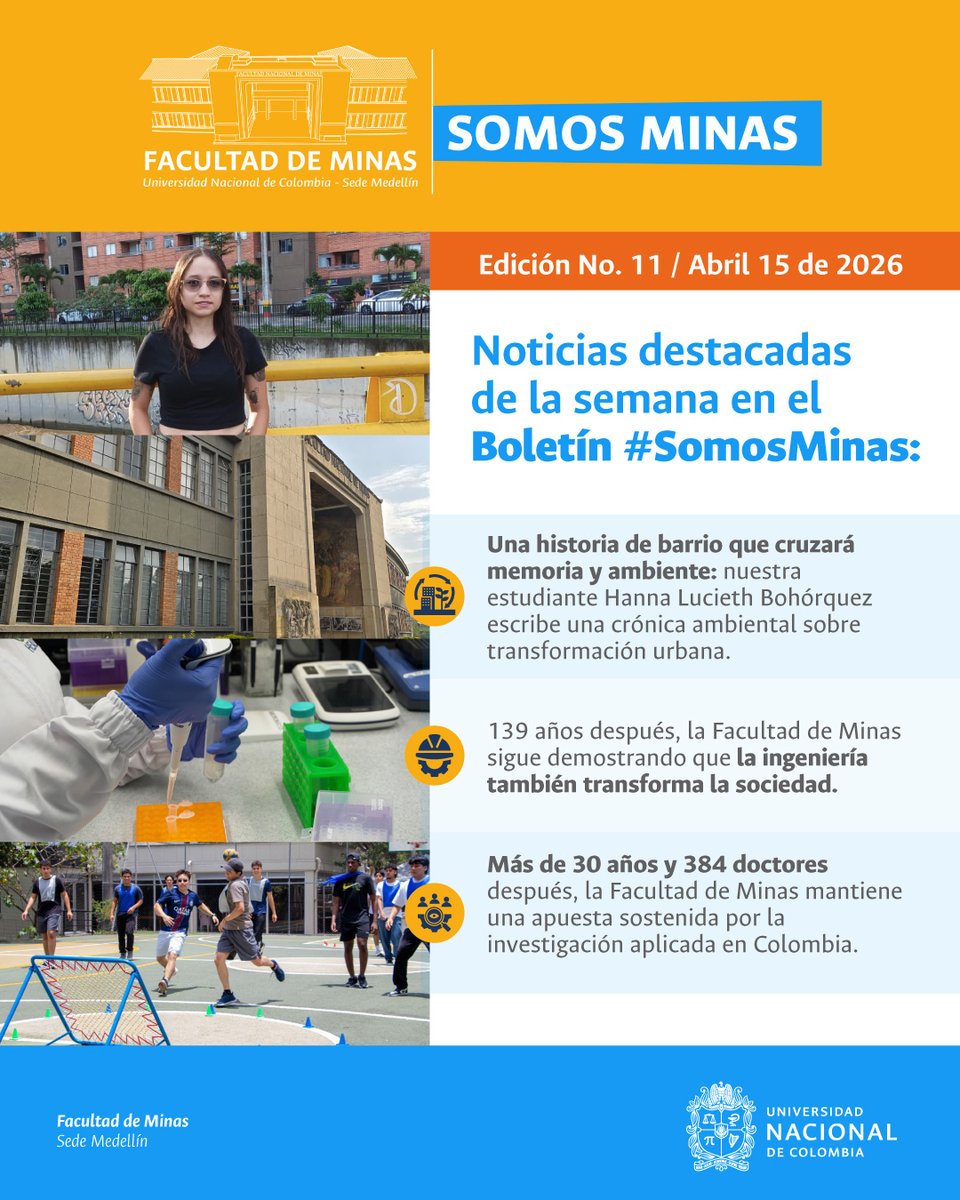 Minas Medellín UNAL tweet media