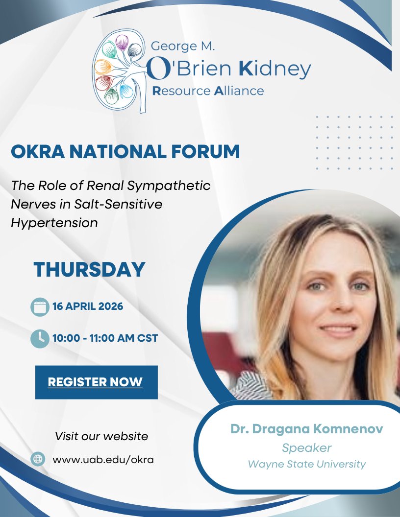 OKRA (O'Brien Kidney Resource Alliance) tweet media