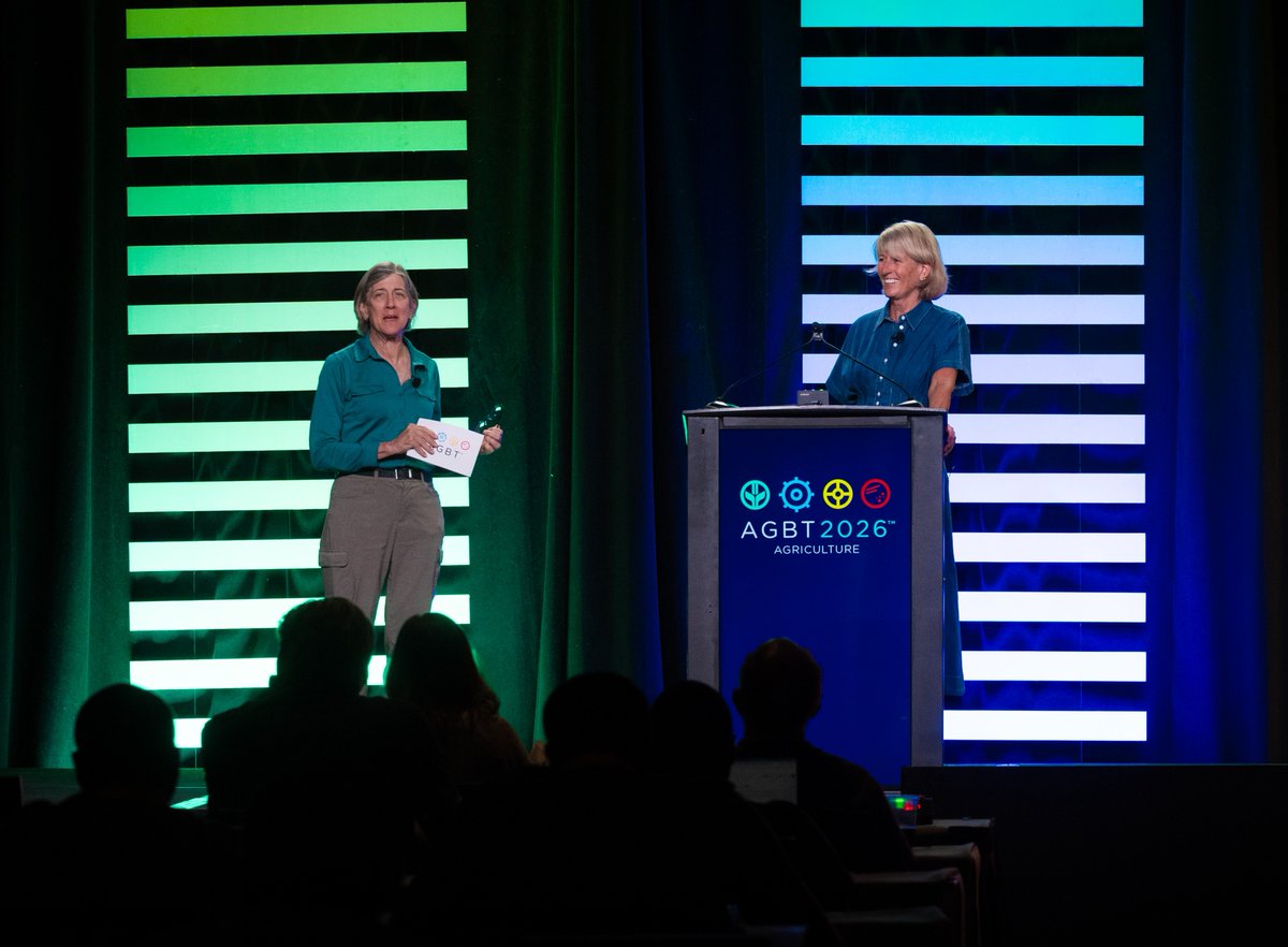 agbt's tweet image. At the 2026 AGBT Agricultural Meeting Noelle Cockett from Utah State University discussed the benefits of collaboration, coordination, and community-driven priorities in advancing animal genomics research.

#AGBTAg26 #AnimalGenomics #Collaboration