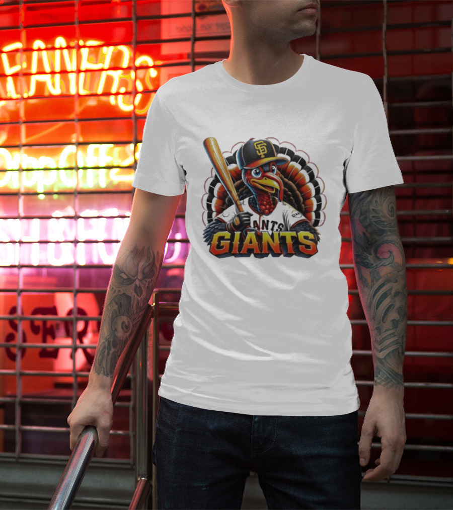 Linbobobrand's tweet image. Quick poll in spirit: Who else thinks a Thanksgiving turkey shouldn’t just be for dinner? Love this San Francisco Giants Thanksgiving Turkey Baseball T-Shirt! linbobo.com/product/t-shir…

#Thanksgiving #Giants #Baseball #Tshirt #Holidays