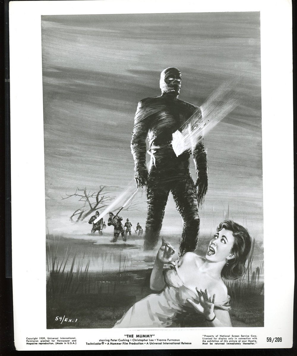 The MUMMY Original 1959 8 x 10 Hammer Films Art Still GGA vv  
🔗 ebay.com/itm/3663293350…  
 #ad