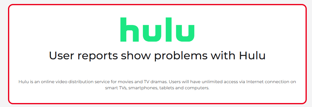 CapnCarrot's tweet photo. @hulu_support @hulu Eventually you do plan on having streaming available this evening? https://t.co/RRhAL5HPrc