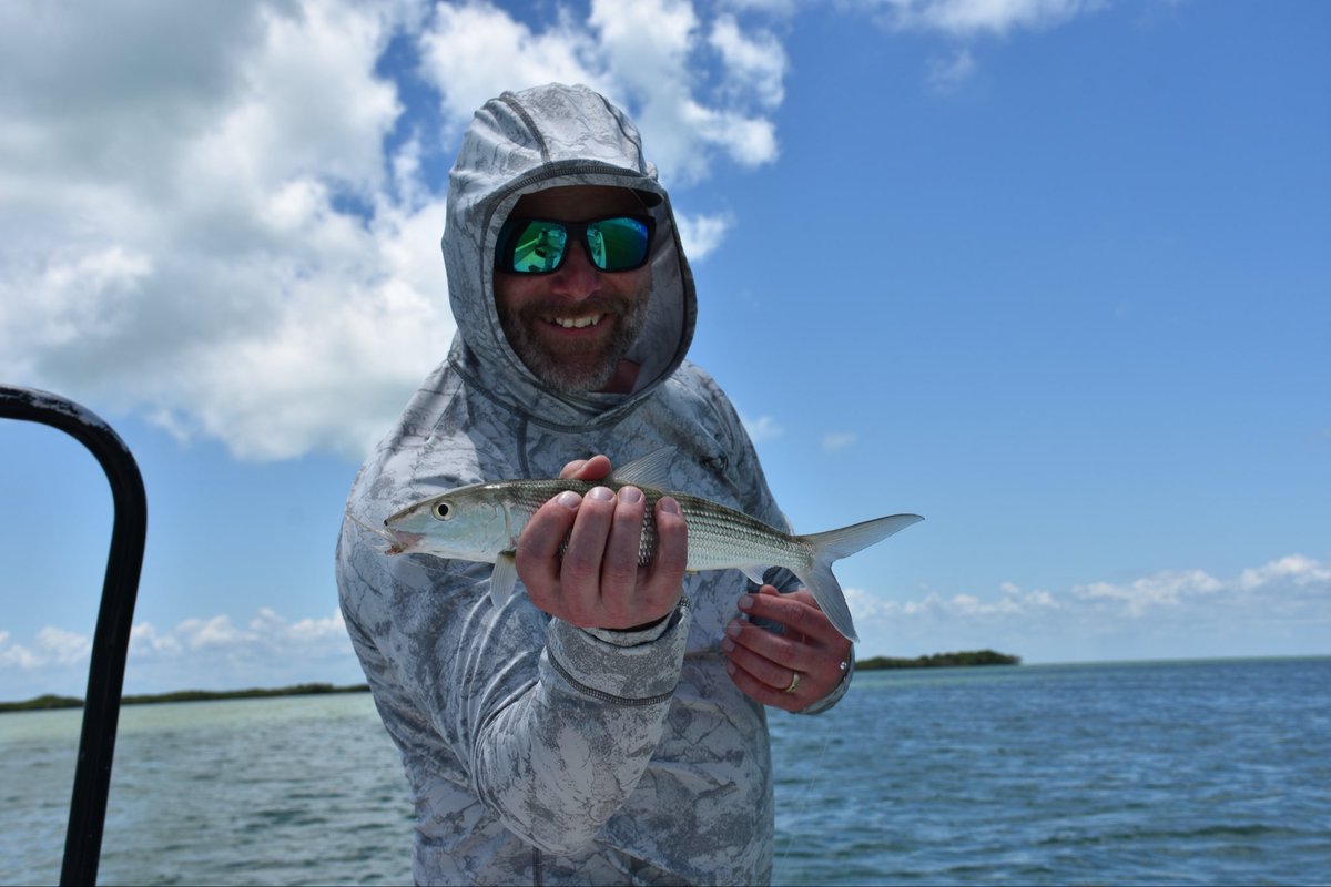 WetflyFish's tweet photo. Grand slam, thank you ma’am! #wetflyfish #flyfishing #belize https://t.co/tFr3mwE4jE